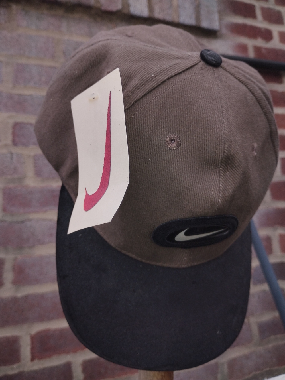 Nike Brown Crown with Black Brim Baseball Cap